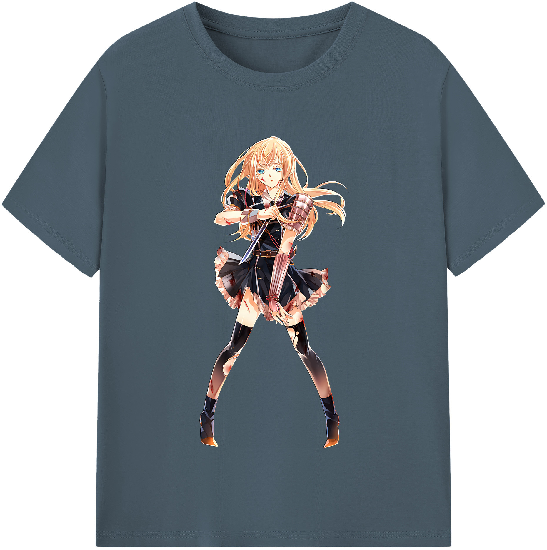 （画像用） 刀剣乱舞 Touken Ranbu 綿100％半袖Tシャツ（フロントプリント）